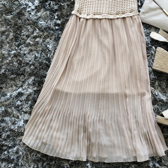 Cream Midi Dress - Picture 2 of 3